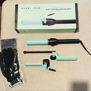 Harry Josh 3-in-1 Ceramic Curling Iron (1.25)